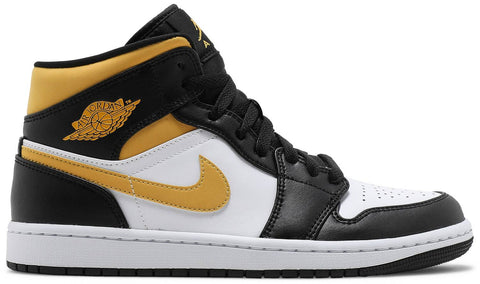 Jordan 1 Mid "White Pollen Black"